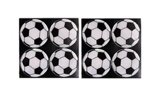 Набор наклеек TUKZAR светоотражающих "Мячи" 8 шт белые TZ_15201/МЯЧ
