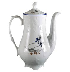 Кофейник 1,2 л Cmielow "Рококо Гуси" 127619