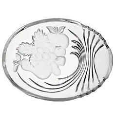 Салатник 22,5 см матовый Crystal Bohemia "Фрукты" 104615