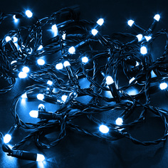 Новогодняя электрическая гирлянда Neon-Night Нить 885586 305-143 10 м синий