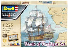 Подарочный набор со сборной моделью Revell Флагман адмирала Нельсона, 1:225