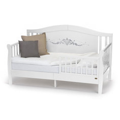 Детская кровать-диван Nuovita Stanzione Verona Div Ornamento Bianco/Белый