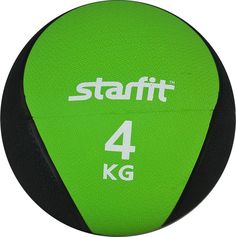 Медицинбол StarFit Pro GB-702 4 кг зеленый/черный