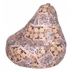 Кресло-мешок Dreambag Сиена Терракот Велюр L L, коричневый