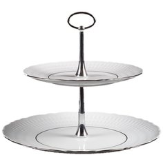 Этажерка 2-х ярусная Cmielow "София Платиновая отводка" 136689