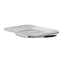 Стеклянная мыльница AM.PM Inspire 2.0 цвет хром (A50A34200)