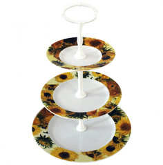 Этажерка 3-х ярусная Thun "Кайро /Подсолнухи" / 232439