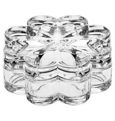 Шкатулка 12,8 см Crystal Bohemia "Цветок" / 104627
