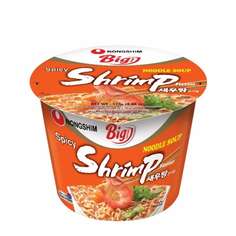 Лапша быстрого приготовления креветочная Nongshim чашка 115 г