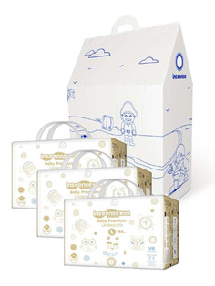 Подгузники трусики INSEENSE L V8 9-14 кг 44х3 MEGA, раскраска Морская сказка, воск. мелки