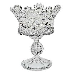 Ваза для фруктов 26 см Crystal Bohemia "Crown" 104594