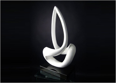 Картина на холсте с подрамником ХитАрт "Скульптура" 80x42 см Модулка