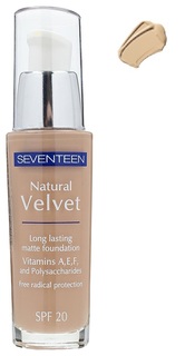Тональный крем Seventeen Natural Longlasting Matte Foundation 3 Светло-бежевый 30 мл