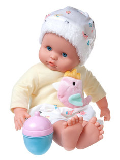 Пупс ABtoys Baby Ardana 40см в платье Птичка с бутылочкой в коробке WJ-B8773 Jiangsu Holly Everlasting Inc.