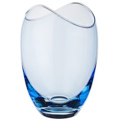 Ваза для цветов 25 см голубая Crystalex CZ s.r.o. "Gondola" 094707