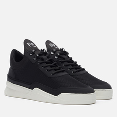 Кроссовки женские Filling Pieces Low Top Ghost Radar черные 8.5 US