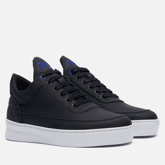Кроссовки женские Filling Pieces Low Top Plain 683 Organic черные 6 US