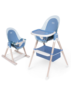 Стульчик для кормления 3 в 1 Nuovita Gourmet G1 Lux (Blu/Голубой)