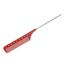 Расческа с металлическим хвостиком Y.S.Park 116 красная