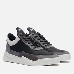 Кроссовки мужские Filling Pieces Low Top Ghost Decon черные 10 US