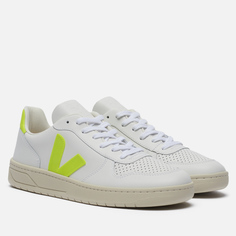 Кроссовки мужские VEJA V-10 Leather белые 9 US
