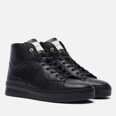 Кроссовки мужские Filling Pieces Mid Plain Court черные 7 US