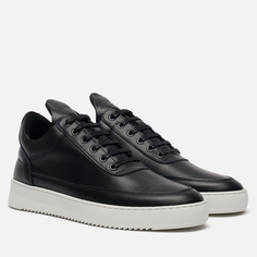 Кроссовки женские Filling Pieces Low Top Ripple Lane Nappa черные 10 US