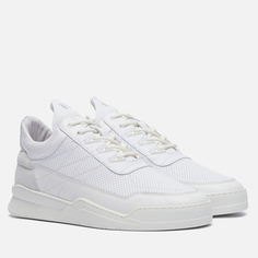 Кроссовки мужские Filling Pieces Low Top Ghost Tweek белые 8 US