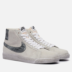 Кроссовки женские Nike SB Zoom Blazer Mid PRM бежевые 9 US