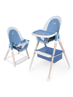 Стульчик для кормления 2 в 1 Nuovita Gourmet G1 Standart (Blu/Голубой)
