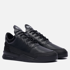 Кроссовки мужские Filling Pieces Low Top Ghost Tweek черные 9.5 US