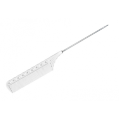 Расческа с металлическим хвостиком Y.S.Park 116 белая