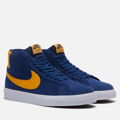 Кроссовки мужские Nike SB Zoom Blazer Mid Michigan синие 7.5 US