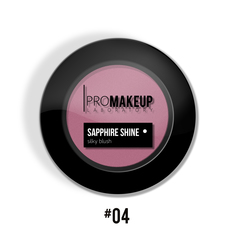 Компактные румяна PROMAKEUP laboratory SAPPHIRE SHINE 04 пепельно-розовый pale pink