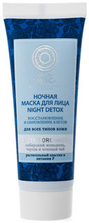 Маска для лица Natura Siberica Night Detox 75 мл