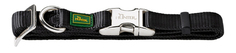 Ошейник Hunter Smart ALU-Strong с Металлической застежкой L, черный, обхват шеи 45-65 см