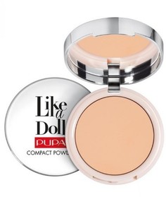 Компактная пудра PUPA Like A Doll Compact Powder, тон №004 Warm Beige (50030004)