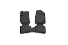 Коврики 3D в салон HYUNDAI Solaris (I, Iр), 2010-2017, сед., хб., 4 шт. (полиуретан) Element