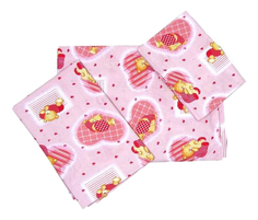 Комплект детского постельного белья Фея Мишки розовый
