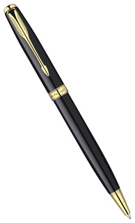 Ручка шариковая Parker Sonnet Core - LaqBlack GT, M, BL