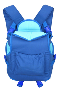 Рюкзак для переноски детей Фея Хлопок синий