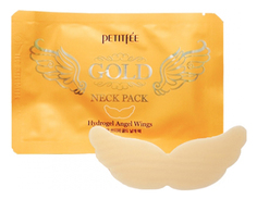Патч для шеи PETITFEE Gold Neck Pack "Hydrogel Angel Wings" 10 г