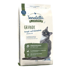 Сухой корм для кошек Sanabelle Grande, для крупных пород, домашняя птица, 2кг