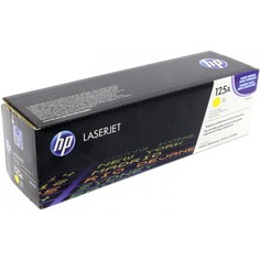 Картридж для лазерного принтера HP 125A (CB542A) желтый, оригинал