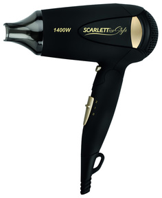Фен Scarlett SC-HD70IT10 Black/Gold