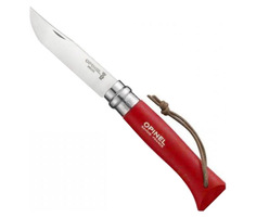 Туристический нож Opinel 001705 №8 Tradition Bushwhacker Red