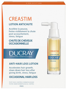 Лосьон против реакционного выпадения волос Ducray Creastim Anti-hair Loss Lotion 2х30 мл