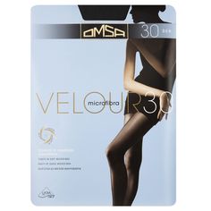 Колготки Omsa VELOUR 30 / Nero (Черный) / 4 (L)