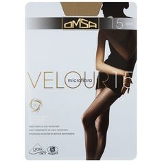 Колготки Omsa VELOUR 15 / Caramello (Телесный) / 4 (L)