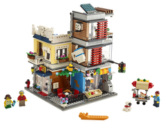 Конструктор LEGO Creator Зоомагазин и кафе в центре города